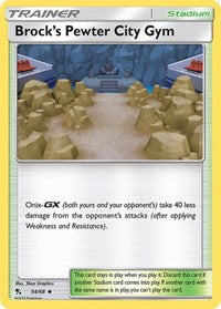 054 Brocks Pewter City Gym