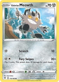 112 Galarian Meowth