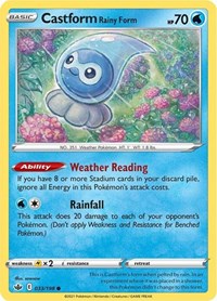 033 Castform Rainy Form