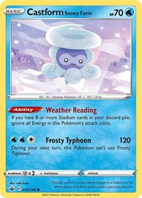 034 Castform Snowy Form