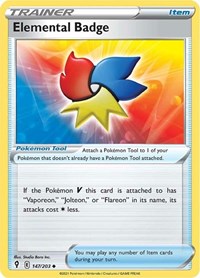 147 Elemental Badge