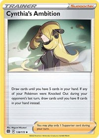 138 Cynthia's Ambition