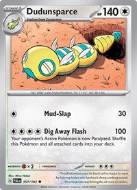 157 Dudunsparce