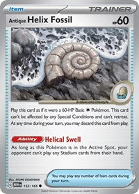 153 Antique Helix Fossil