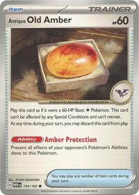 154 Antique Old Amber
