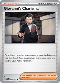 161 Giovanni's Charisma