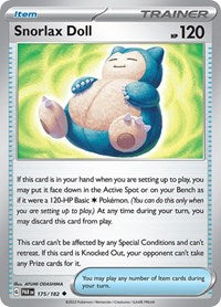 175 Snorlax Doll