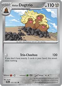 123 Alolan Dugtrio