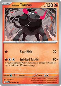 018 Paldean Tauros