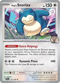 117 Hop's Snorlax