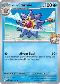 047 Misty's Starmie