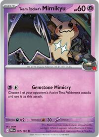 087 Team Rocket's Mimikyu