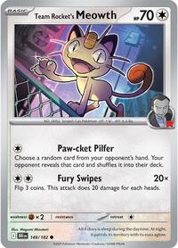 149 Team Rocket's Meowth