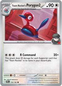 154 Team Rocket's Porygon2