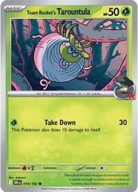 019 Team Rocket's Tarountula