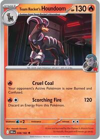 038 Team Rocket's Houndoom