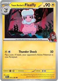 073 Team Rocket's Flaaffy