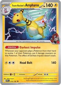 074 Team Rocket's Ampharos