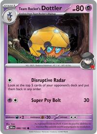 088 Team Rocket's Dottler