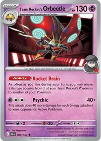089 Team Rocket's Orbeetle