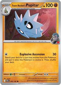 095 Team Rocket's Pupitar