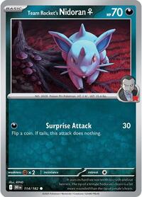 114 Team Rocket's Nidoran♀