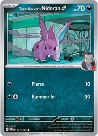 117 Team Rocket's Nidoran♂