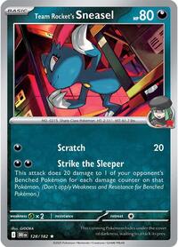 128 Team Rocket's Sneasel